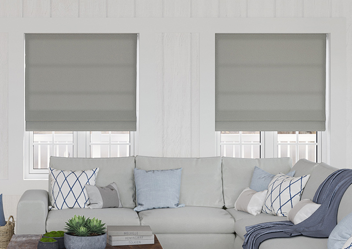 Sydney, Slate Grey - Roman Blind - Image 3